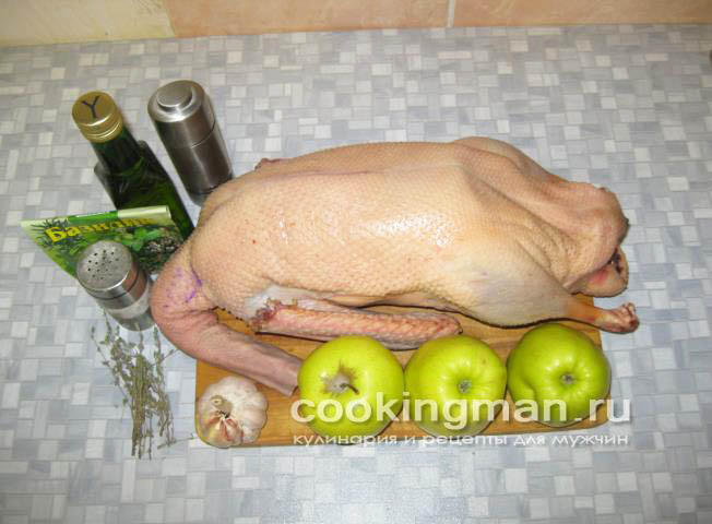 Гусь с яблоками рецепт гуся с яблоками