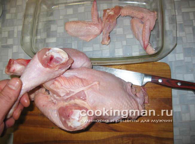 Чахохбили чахохбили из курицы