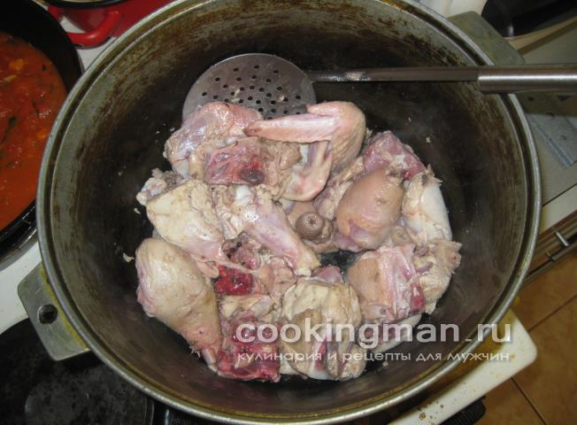 Чахохбили чахохбили из курицы
