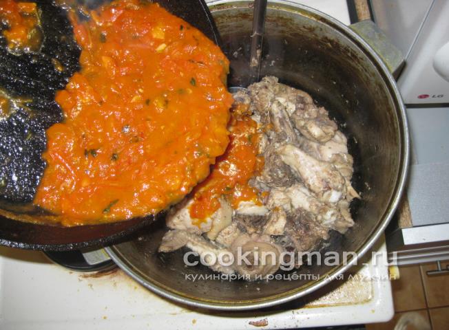 Чахохбили чахохбили из курицы