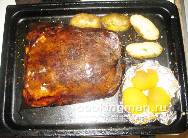 Куриные грудки запеченные с яблоками приготовление куринной грудки