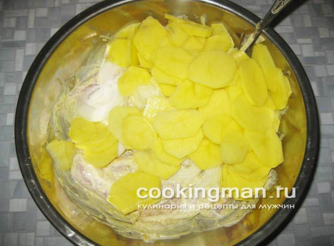 Куриные грудки с картошкой запеченная куриная грудка