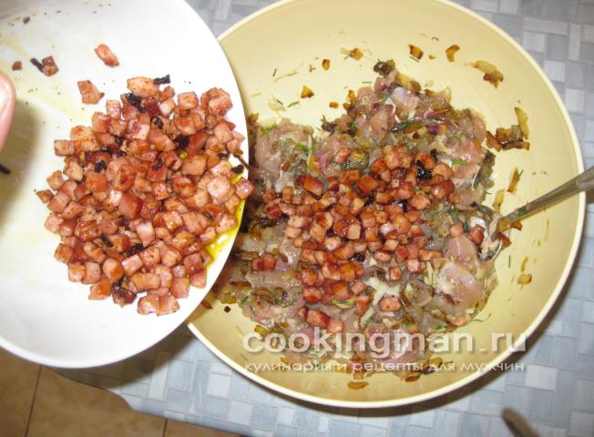 Фаршированная курица курица фаршированная