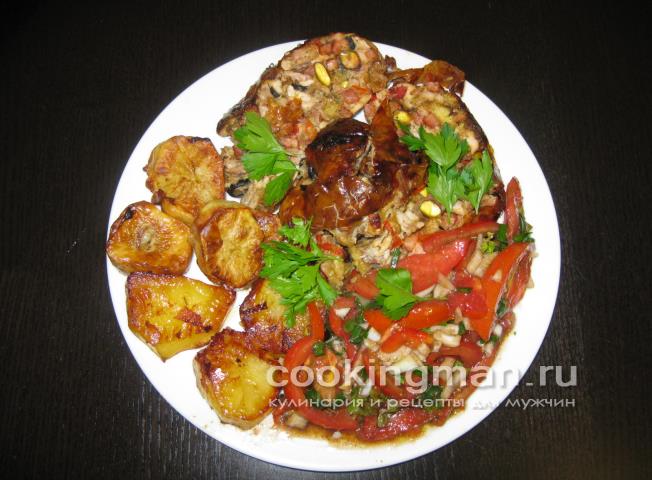 Фаршированная курица курица фаршированная