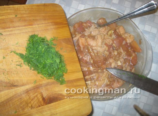 Курица жареная с луком в японском соусе рецепт жареной курицы