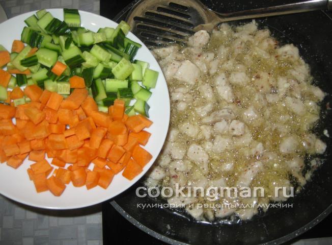 Курица с арахисом курица по-китайски