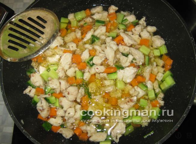 Курица с арахисом курица по-китайски