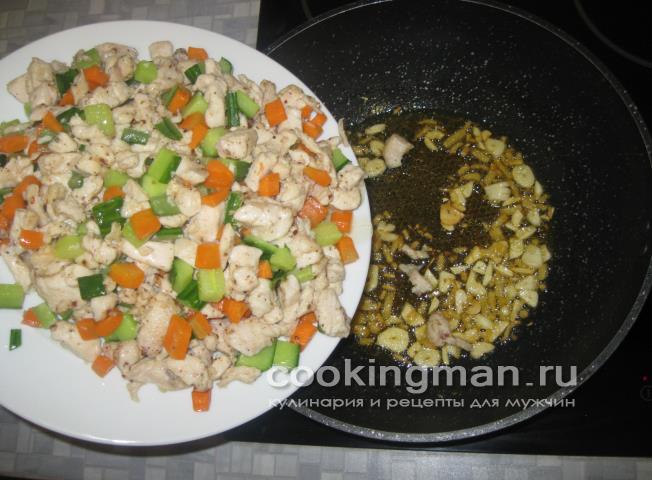 Курица с арахисом курица по-китайски