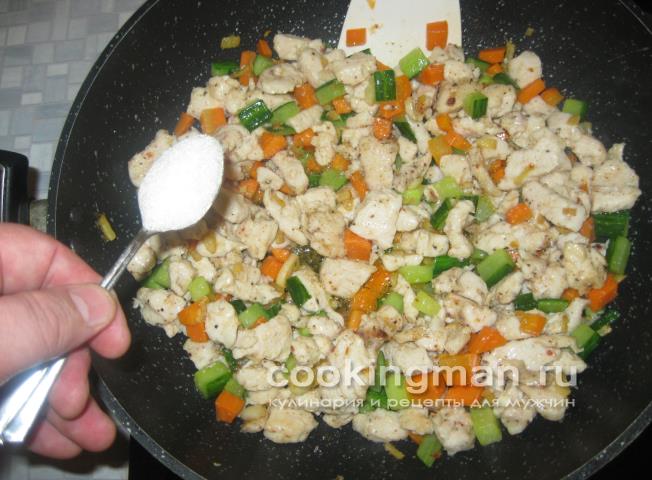 Курица с арахисом курица по-китайски
