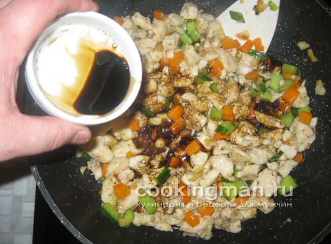 Курица с арахисом курица по-китайски