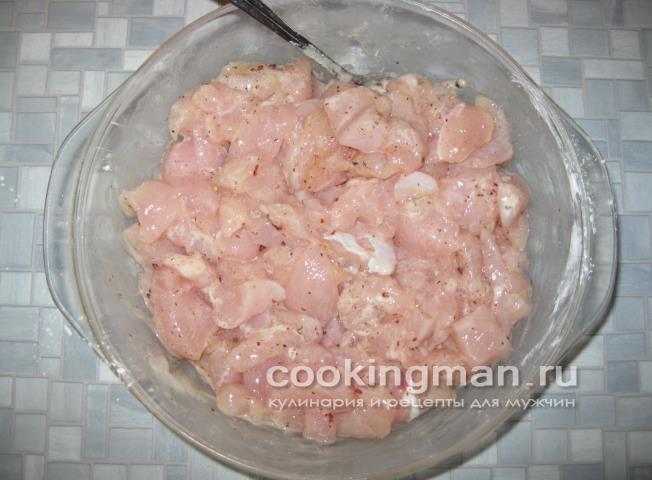 Курица с арахисом курица по-китайски