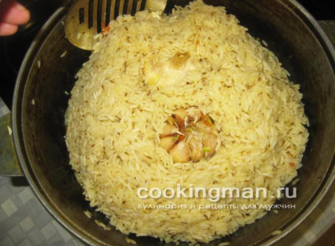 Плов с курицей плов с курицей рецепт