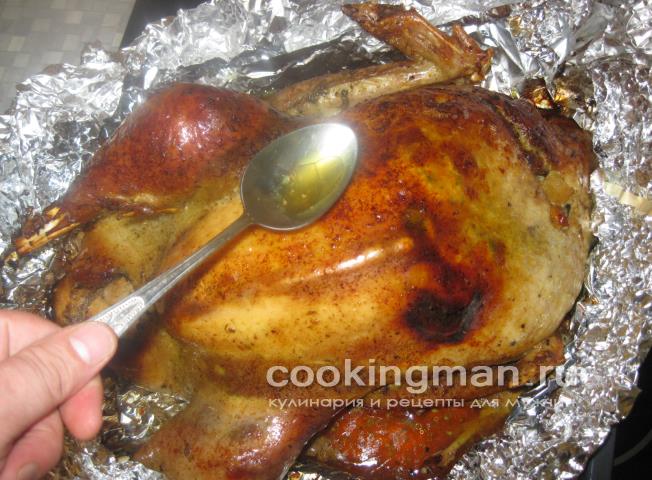 Индейка запеченная в духовке фото рецепт индейки в духовке