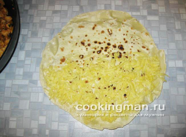 Кесадия с курицей кесадия рецепт