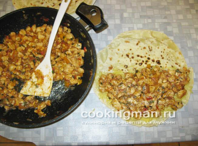 Кесадия с курицей кесадия рецепт