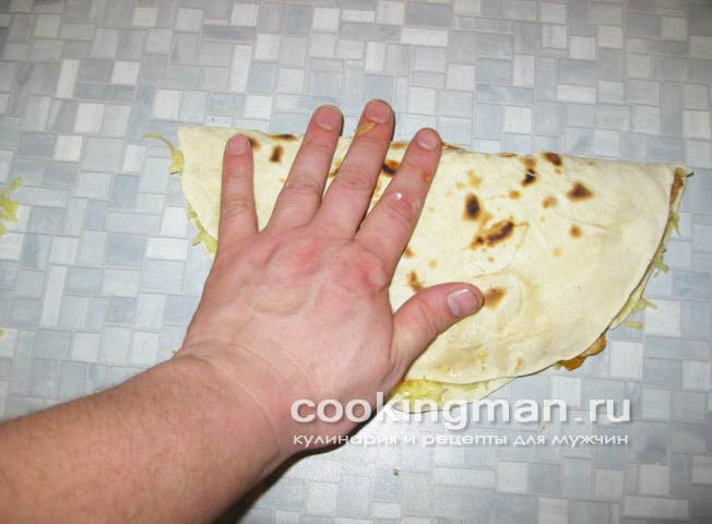 Кесадия с курицей кесадия рецепт