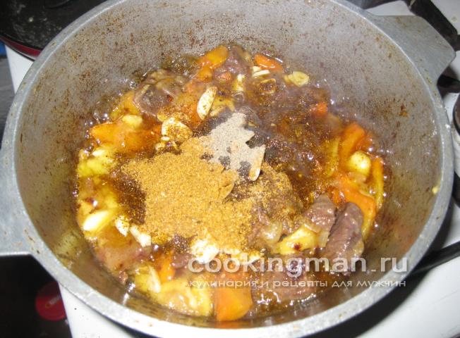 Жаркое из косули косуля рецепт