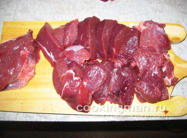 Жаркое из косули косуля рецепт