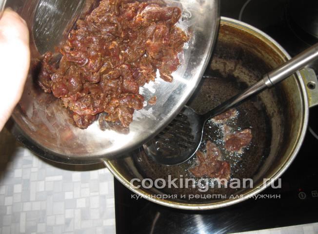 Мясо косули жареное приготовление косули