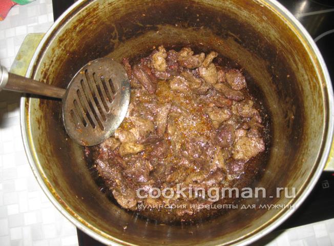 Мясо косули жареное мясо косули