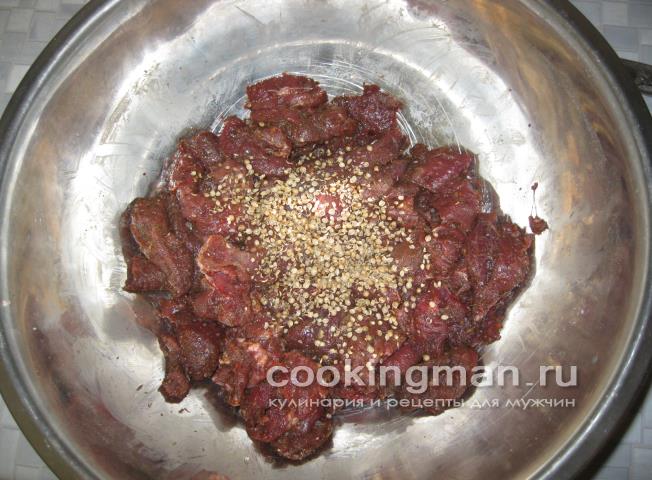 Мясо косули жареное блюда из косули