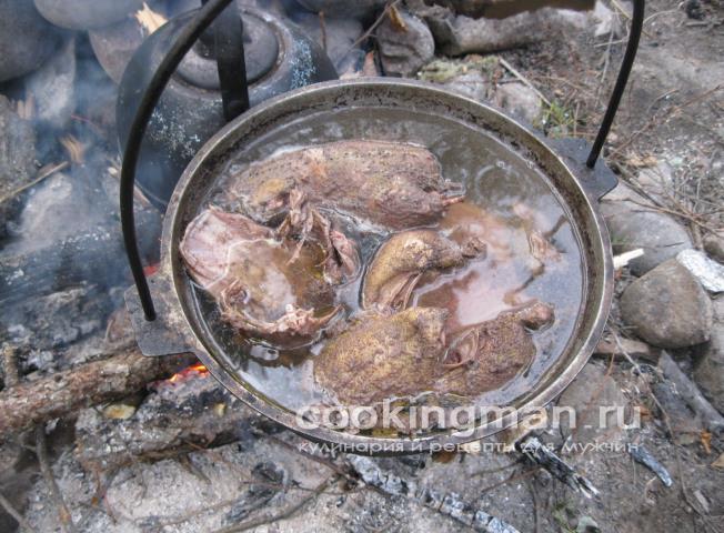 Суп из дикой утки и гуся суп из утки