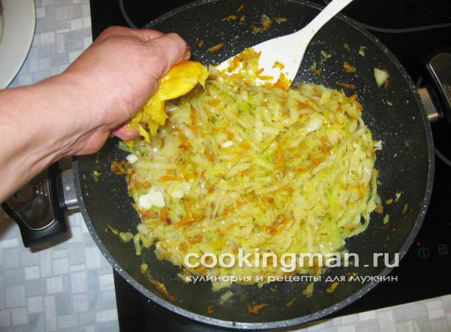 Капуста тушеная с апельсиновым соком капуста тушеная