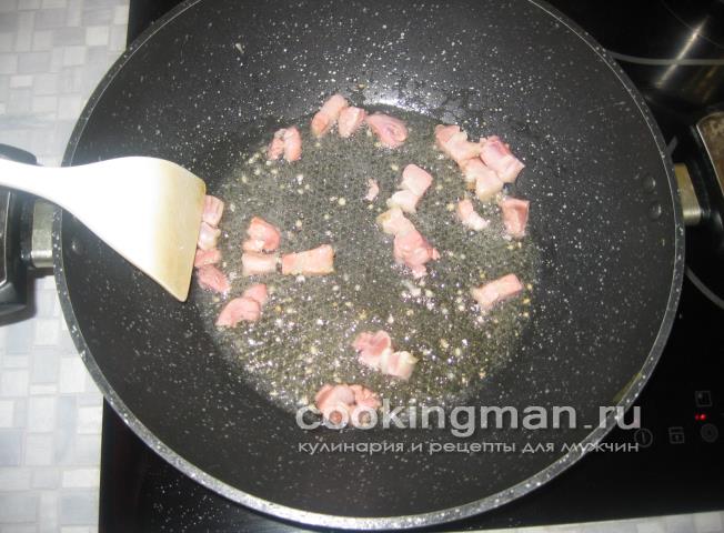 Картошка жареная на сале жареная картошка