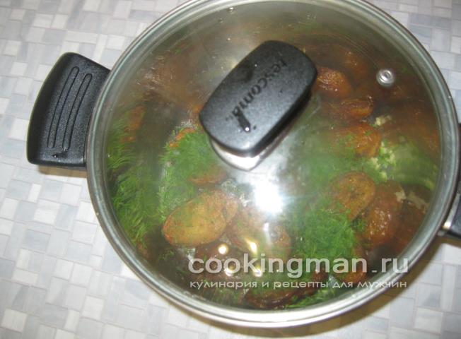 Картошка жареная с чесноком жареная картошка