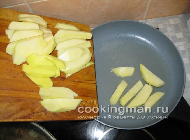 Жареная картошка жареная картошка рецепт