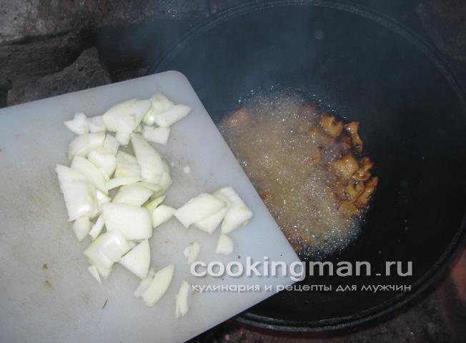 Картошка жареная с салом и луком жареная картошка с салом