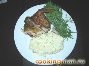 блюда из картофеля и курицы рецепт картофельного пюре