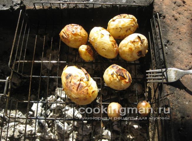 печеный картофель