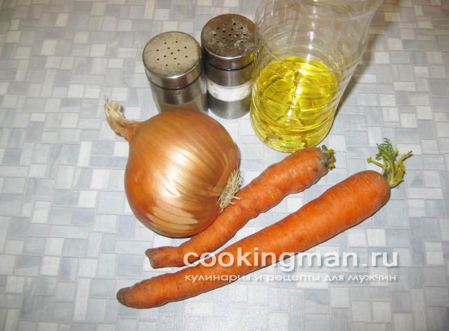 Лук с морковкой на гарнир гарниры к мясу