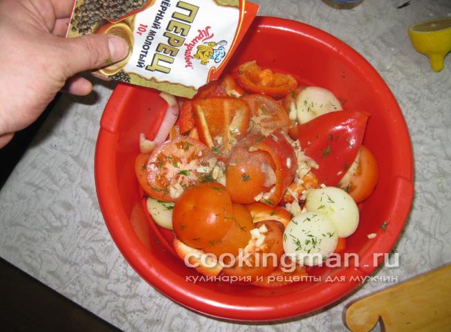 Овощи гриль рецепт овощей гриль