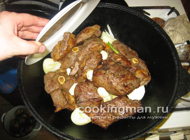 Картошка с мясом мясо с картошкой с фото