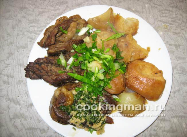 Картошка с мясом блюда из картошки и мяса