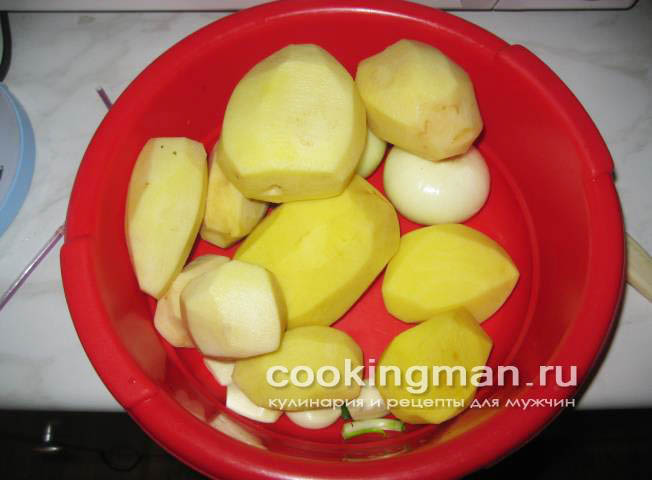 Картошка с мясом мясо запеченное с картошкой