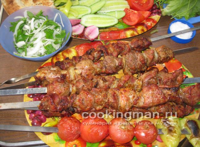 Шашлык из баранины рецепт шашлыка из баранины