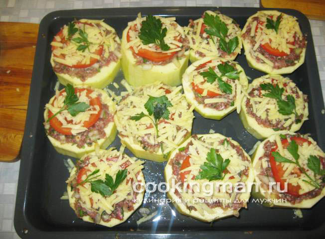 Фаршированные кабачки кабачки фаршированные фаршем