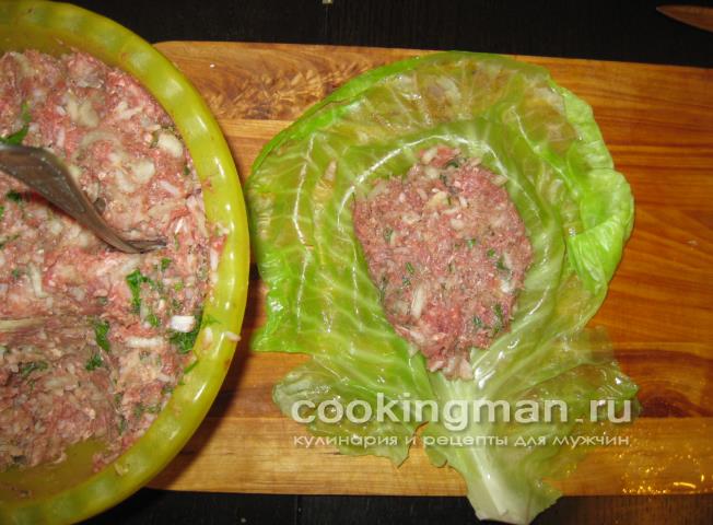 Голубцы с мясом телятины голубцы с рисом