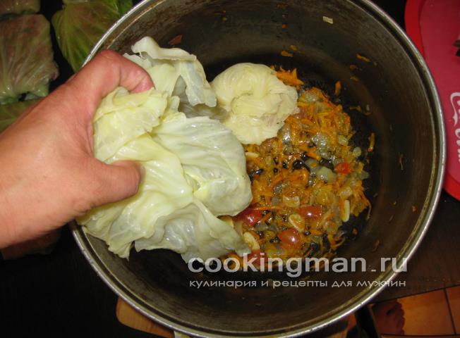 Голубцы с мясом телятины голубцы с мясом