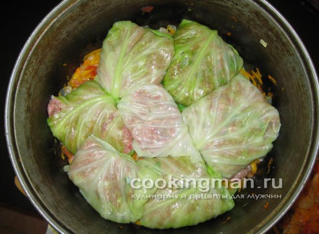 Голубцы с мясом телятины голубцы с рисом