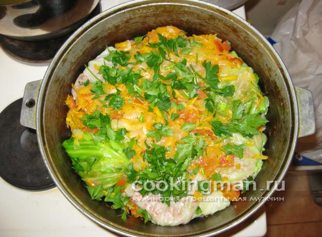 Голубцы с мясом телятины голубцы с мясом и рисом