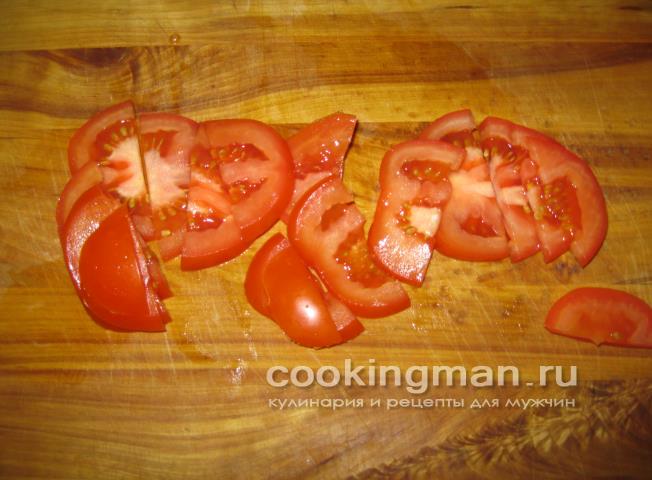 Говядина жареная с креветками и овощами жареная говядина