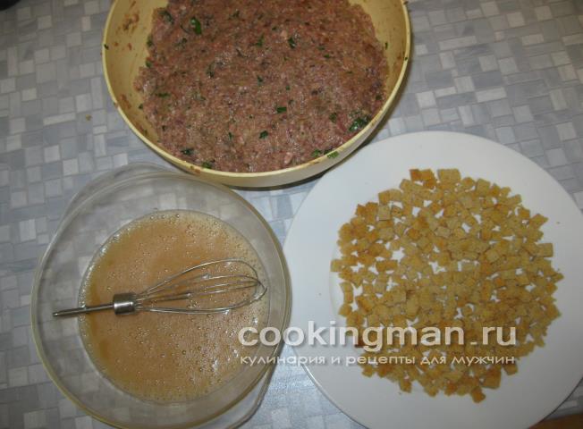 Котлеты из говядины в сухарях котлеты из говядины