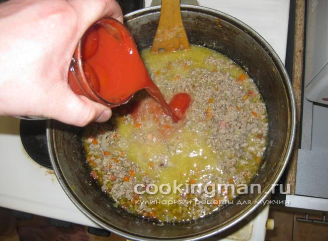 Паста Болоньезе итальянская паста болоньезе