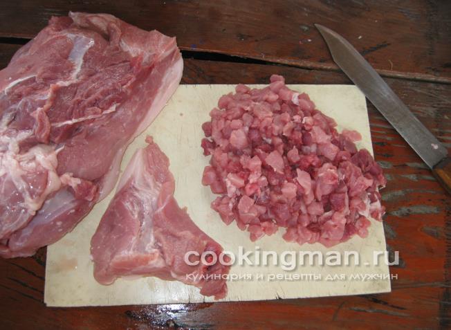 колбаски из свинины