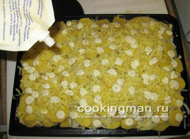 Картошка по французски картошка в духовке с мясом