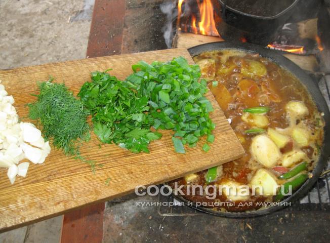 Грудинка тушеная с картошкой тушеная картошка